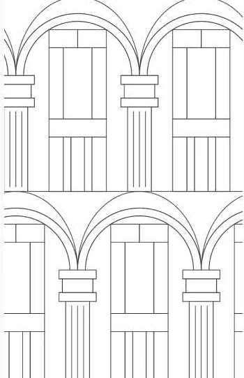 Trinity Hall Arch pattern